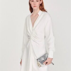 Sandro Celia white dress size EU 36